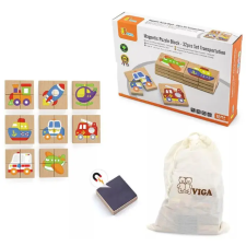 Viga Mágneses fa puzzle - Járművek BX puzzle, kirakós