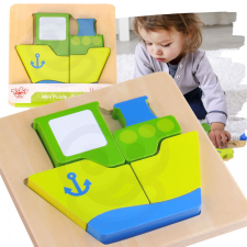 Viga Tooky Toy első kirakom - hajós magasított puzzle puzzle, kirakós