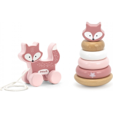 Viga Toys Viga húzós játék és piramis, róka (442280 Lek) oktatójáték