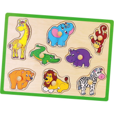 Viga Vadvilág formaillesztő, fa (50019) puzzle, kirakós