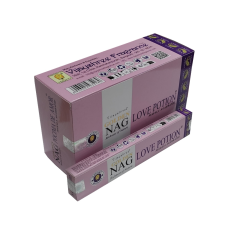 Vijayshree Fragrance Golden Nag füstölő - Szerelmi Bájital (Love Potion) füstölő