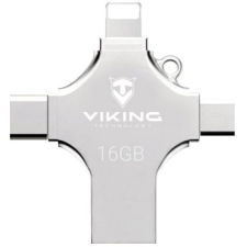 Viking USB Flash Disk 16GB 4v1 ezüst pendrive