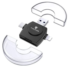 Viking V4 USB 3.0 4v1 fekete memóriakártya