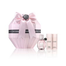 Viktor & Rolf Flowerbomb SET: edp 50ml + Tusfürdő 50ml +  Testápoló cream 50ml kozmetikai ajándékcsomag