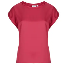 Vila Blúzok VIELLETTE S/S SATIN Rózsaszín DE 40