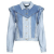 Vila Farmerkabátok VIMALUSA L/S 2IN1 DENIM Kék DE 34