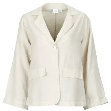 Vila Kabátok / Blézerek VIPRISILLA 7/8 LOOSE BLAZER Bézs DE 32