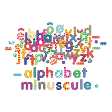VILAC fa mágneses ABC kisbetűk 81 db kreatív és készségfejlesztő