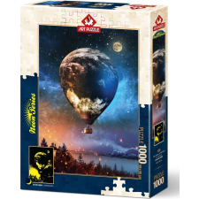 Világító puzzle - Út a Holdra 1000 darab puzzle, kirakós