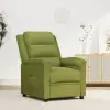 világoszöld bársony dönthető fotel
