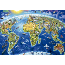  Világtérkép Educa puzzle 2000 darabos puzzle, kirakós