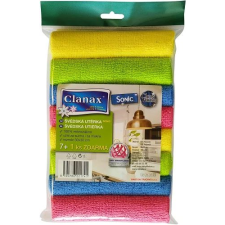 Vileda CLANAX Sonic mikroszálas törlőkendő 30x30 cm 8db (8590786221741) (8590786221741) tisztító- és takarítószer, higiénia
