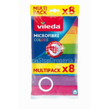  VILEDA Color 8 színű mikroszálas törlőkendő tisztító- és takarítószer, higiénia
