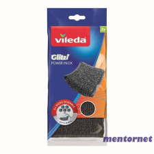 Vileda Inox Power fém súrolópárna 2 db-os tisztító- és takarítószer, higiénia