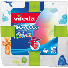 Vileda MIKROSZÁLAS TÖRLŐKENDŐ 3DB MINTÁS takarító és háztartási eszköz
