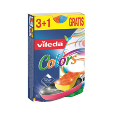 Vileda Mosogató szivacs Pur Active 3+1 Vileda Colors_F17881 tisztító- és takarítószer, higiénia