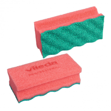 Vileda Professional Vileda Prof. PUR Active szivacs karcmentes 7x15cm Piros 10db tisztító- és takarítószer, higiénia