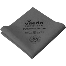Vileda Professional Vileda PURmicro active mikroszálas törlőkendő (5db/csg) szürke tisztító- és takarítószer, higiénia