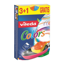 Vileda Pure Active Colors Mosogatószivacs - 3+1 db tisztító- és takarítószer, higiénia