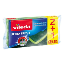 Vileda Súrolószivacs VILEDA Ultra Fresh 2+1 darab/csomag takarító és háztartási eszköz