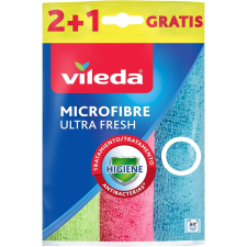 Vileda Törlőkendő mikroszálas 3D 3 db/csomag UltraFresh Vileda_F2173V takarító és háztartási eszköz