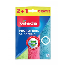 Vileda Ultra Fresh mikroszálas törlőkendő (3db/csomag) tisztító- és takarítószer, higiénia