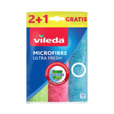 Vileda Ultra Fresh mikroszálas törlőkendő (3db/csomag) (162660) takarító és háztartási eszköz