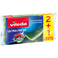  Vileda Ultra Fresh súrolószivacs 2+1 tisztító- és takarítószer, higiénia