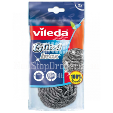 Vileda VILEDA Glitzi Inox fém súroló spirál 2 db tisztító- és takarítószer, higiénia