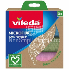 Vileda VILEDA Recycled mikroszálas törlőkendő 3 db tisztító- és takarítószer, higiénia