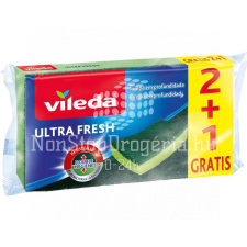 Vileda VILEDA Ultra Fresh szivacs 2+1 db tisztító- és takarítószer, higiénia