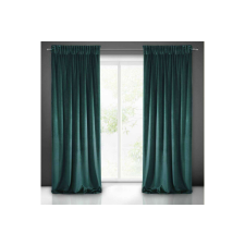  Villa bársony sötétítő függöny Sötét türkiz 140x270 cm lakástextília