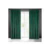  Villa bársony sötétítő függöny Sötétzöld 140x300 cm