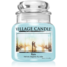 Village Candle Rain illatgyertya (Glass Lid) 389 g gyertya