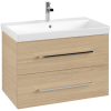 Villeroy &amp; Boch Avento Alsószekrény 800 mm Nordic Oak