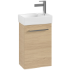 Villeroy &amp; Boch Avento Alsószekrény, zsanér bal oldalon 340 mm Nordic Oak