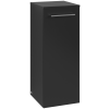 Villeroy &amp; Boch Avento Oldalszekrény, zsanér jobb oldalon 347 mm Volcano Black