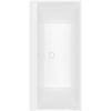 Villeroy &amp; Boch Collaro 160x75 egyenes fürdőkád, fehér le-túlfolyóval UBA160COR2PV-01