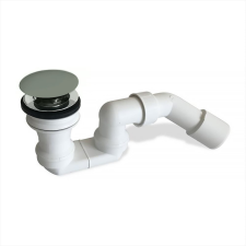 Villeroy &amp; Boch Push-to-open lefolyó túlfolyó funkció nélkül Morning Green kád, zuhanykabin