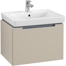 Villeroy &amp; Boch Subway 2.0 Fürdőszoba bútor 600 mm Soft Grey (mosdókagyló nélkül) fürdőszoba bútor