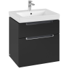 Villeroy &amp; Boch Subway 2.0 fürdőszoba bútor 600 mm Volcano Black (mosdókagyló nélkül)