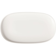 Villeroy & Boch Afina Lapos tányér, téglalap alakú, hossza: 230 mm, szélessége: 130 mm tányér és evőeszköz