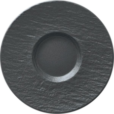 Villeroy & Boch Csészealj, Villeroy & Boch Manufacture Rock 15,5 cm, fekete konyhai eszköz