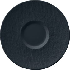 Villeroy & Boch Kávés csészealj, Villeroy & Boch Manufacture Rock 17 cm, fekete konyhai eszköz