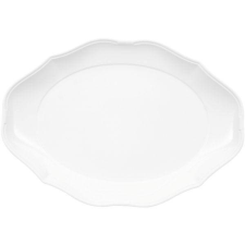 Villeroy & Boch Ovális klubtányér, 36x25 cm, Villeroy & Boch La Scala tányér és evőeszköz