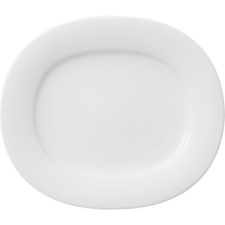 Villeroy & Boch Ovális sekély tányér, Villeroy & Boch Affinity, 22x19 cm tányér és evőeszköz