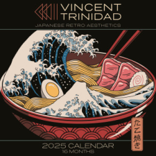 Vincent Trinidad 2025 30X30 Broschürenkalender naptár, kalendárium