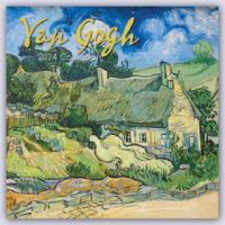  Vincent van Gogh 2024 - 16-Monatskalender naptár, kalendárium