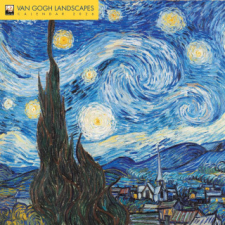  Vincent Van Gogh Landscapes Wall Calendar 2026 (Art Calendar) naptár, kalendárium