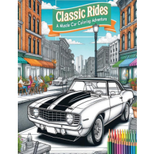 Vintage Muscle Cars idegen nyelvű könyv
